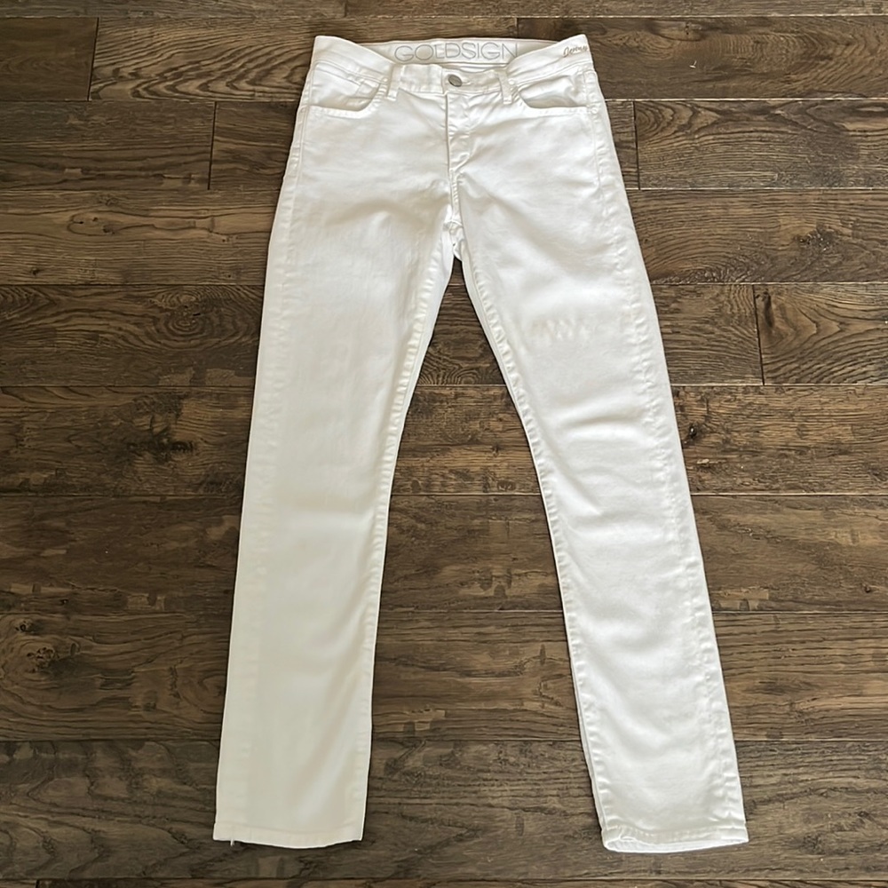 Goldsign Jenny Jeans in White